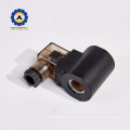 Hydraulic cartridge solenoid valve coil